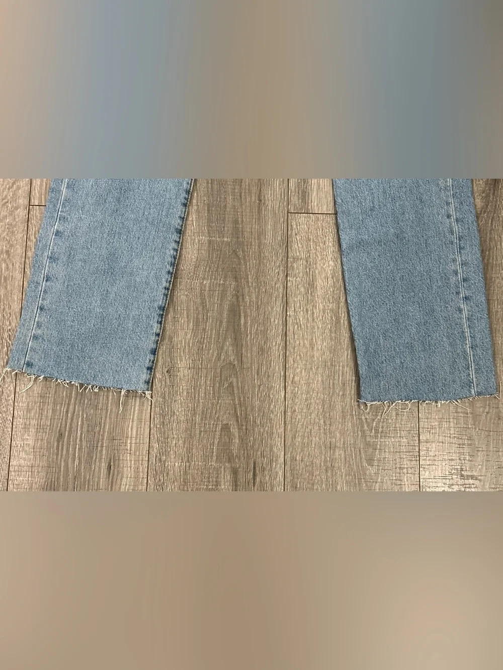 Levi’s 501 Original Button Fly Jeans W30 L34 Raw Hem